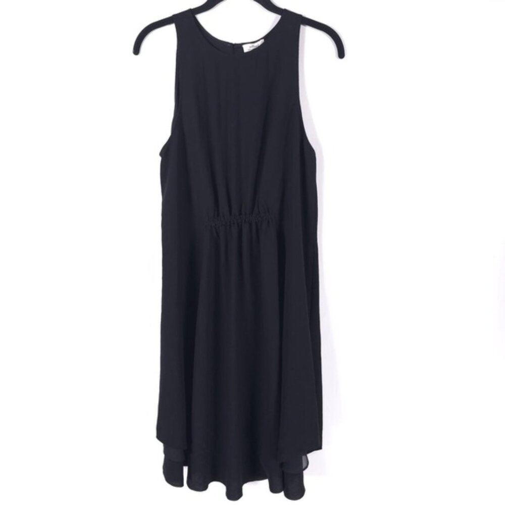 NWT Wilfred JAPAN FABRIC SILK TRIM LAVOSIER Swing Sleeveless Dress 58711 SMALL